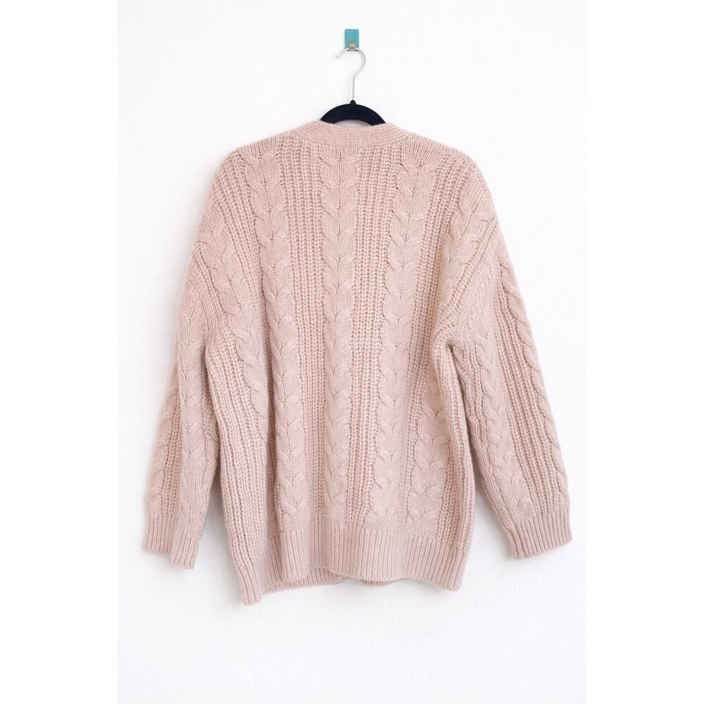 Jenni Kayne Cable Cocoon Cardigan blush Small - Picture 7 of 7